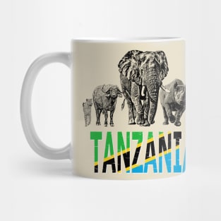 Africa's Big 5 for Tanzanians Mug